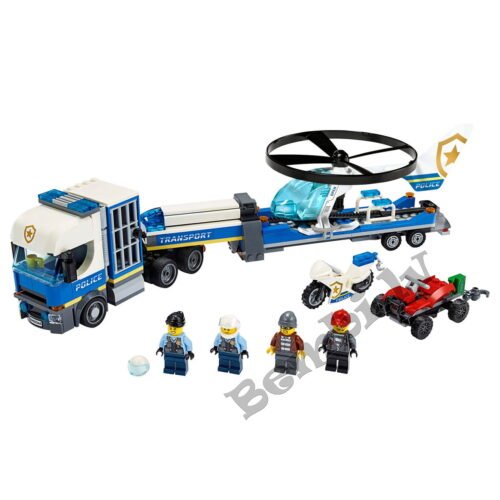 LEGO CITY 60244 policijas helikoptera transports 317 gab. - Image 3
