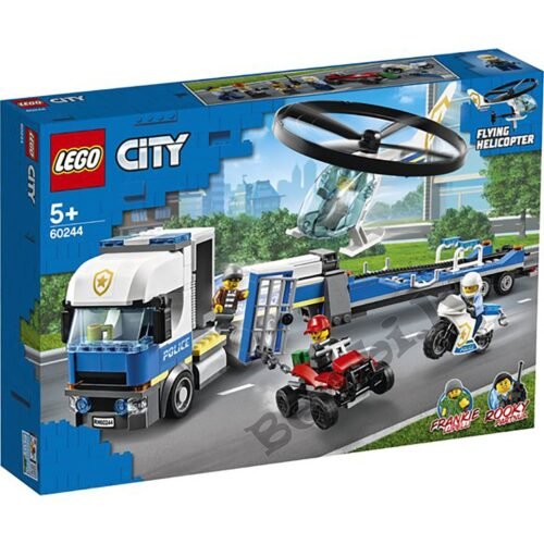 LEGO CITY 60244 policijas helikoptera transports 317 gab.