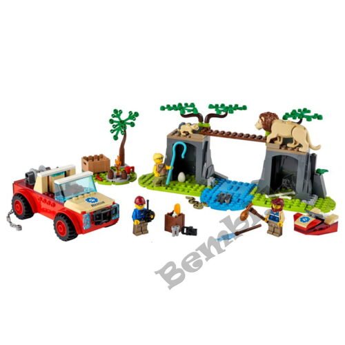 LEGO CITY 60301 savvaļas dzīvnieku glābējs visurgājējs, 157 gab. - Image 2