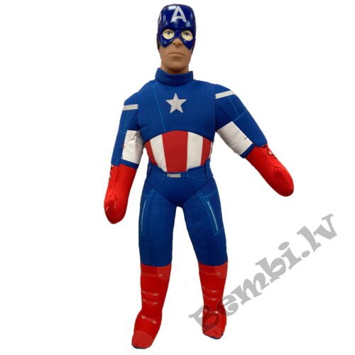 Captain America mīkstā rotaļlieta 43 cm