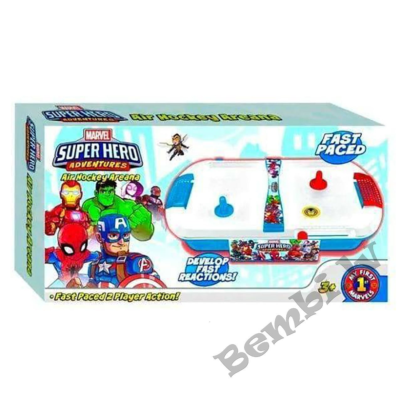 Gaisa hokejs Avengers mini ar arēnu