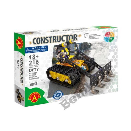 Metāla konstruktors Buldozers 216 gb., Alexander