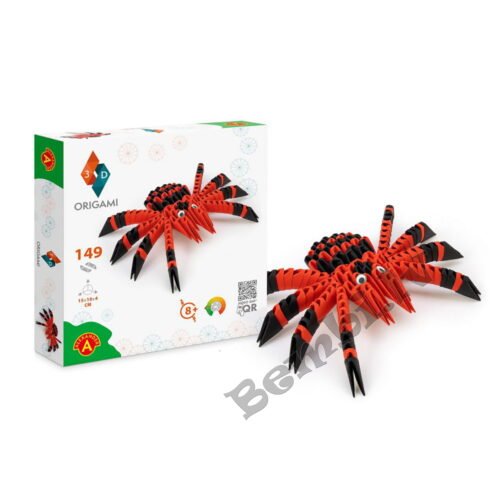 3D origami veidošanas komplekts Zirneklis ALEXANDER - Image 2