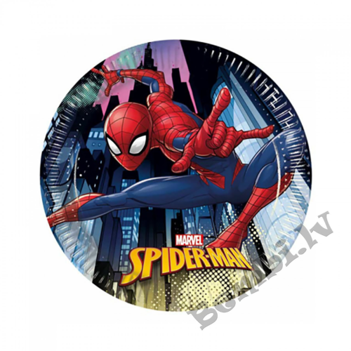 Spider man šķīvji
