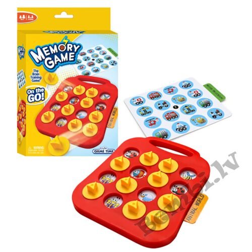 FUNVILLE GAMES atmiņu veicinošā spēle, ceļojumu versija