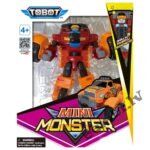 TOBOT Galaxy Detectives Robots-transformers Mini Monster, 15 cm