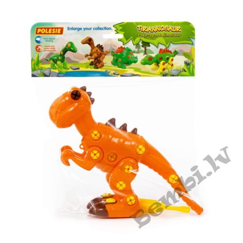 Polesie skrūvējams konstruktors - dinozaurs 76700 - Image 4