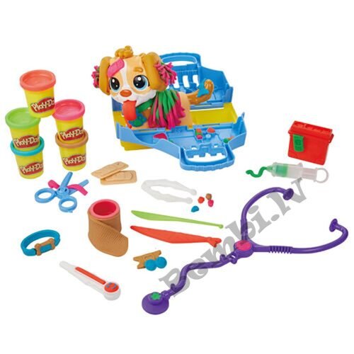 Play-Doh Care'n Carry Vet komplekts - Image 2