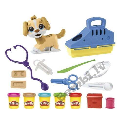 Play-Doh Care'n Carry Vet komplekts - Image 4