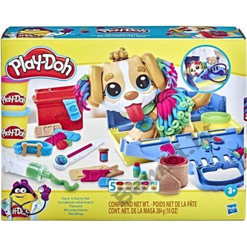 Play-Doh Care'n Carry Vet komplekts