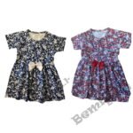 Vasaras kleita meitenēm ZIEDI (92-116 cm)