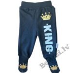 Zīdaiņu bikses ar pēdiņām KING (62-74 cm)