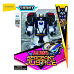 TOBOT Galaxy Detectives Robots-transformers Mini Sergeant Justice, 15 cm