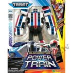 TOBOT Galaxy Detectives Robots-transformers Power Train, 23 cm