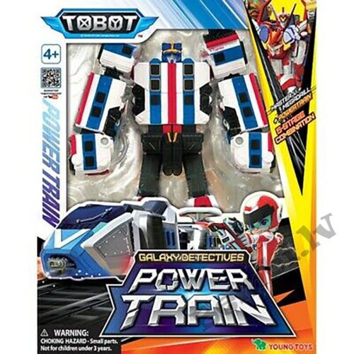 TOBOT Galaxy Detectives Robots-transformers Power Train, 23 cm