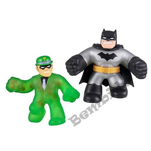 Goo Jit Zu Metallic Batman VS the Riddle strech figūras - Image 2