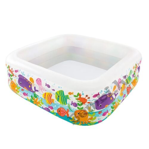 INTEX Bērnu  baseins Jūras dzīvnieki 159 x 159 cm, 5747NP - Image 2