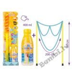 Lielās nūjas burbuļu veidošanai - Brilles + 400 ml ziepju burbuļi - Komplekts TUBAN