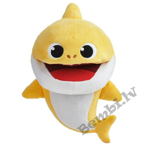 BABY SHARK Dziesmu lelles ar tempa kontroli - Baby Shark, 35 cm