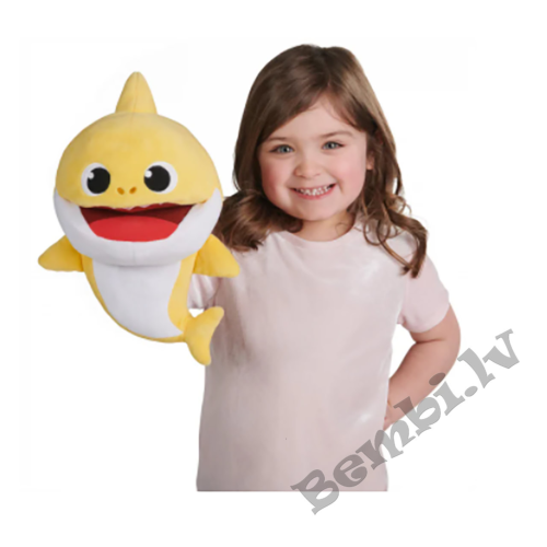 BABY SHARK Dziesmu lelles ar tempa kontroli - Baby Shark, 35 cm - Image 4