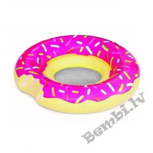 Piepūšams peldriņķis BIG MOUTH Donut rozā 68 cm