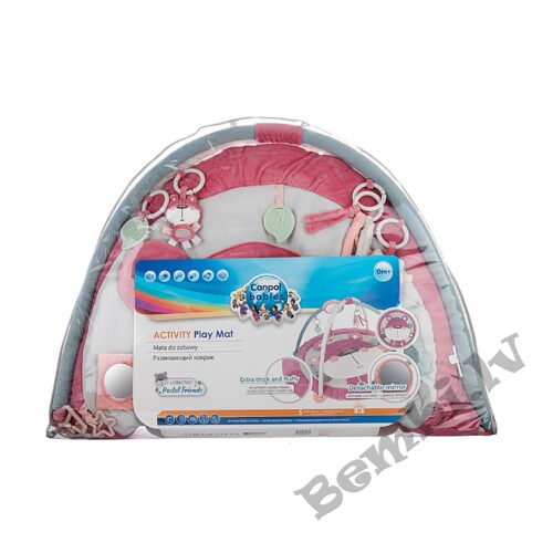 CANPOL BABIES aktivitātes paklājs PASTEL FRIENDS 68/078 pink - Image 9