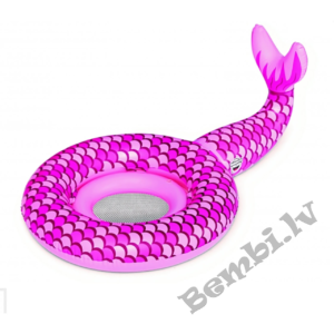 Piepūšams peldriņķis ar tīkliņu BIG MOUTH Mermaid 68 cm