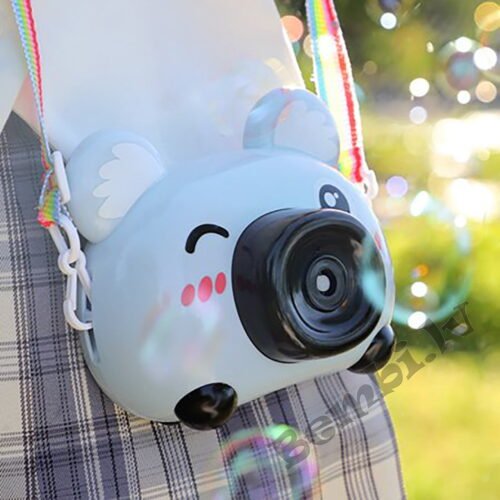 Spēlējoša ziepju burbuļu kamera - BUBBLE CAMERA - Image 4