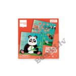 Scratch Magnētiskā puzles grāmata – Panda lācis