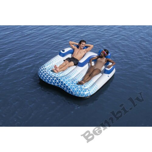 Bestway Piepūšamais matracis, dubultais krēsls 196 x 193 cm 43534 - Image 2