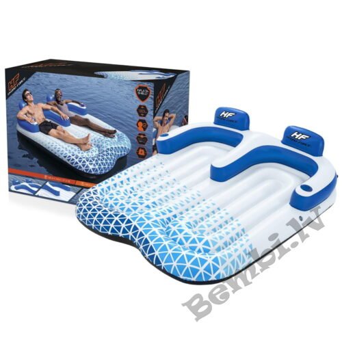 Bestway Piepūšamais matracis, dubultais krēsls 196 x 193 cm 43534