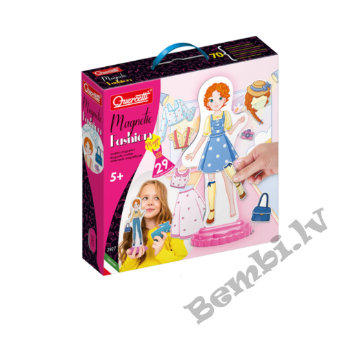 Quercetti Magnetic Fashion Maggie apģērbu lelle
