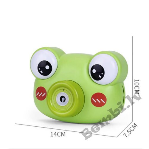 Spēlējoša ziepju burbuļu kamera - BUBBLE CAMERA