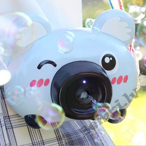 Spēlējoša ziepju burbuļu kamera - BUBBLE CAMERA - Image 5