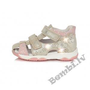 D.D.Step meiteņu sandales ar LED gaismām AC64762B 24.izmērs