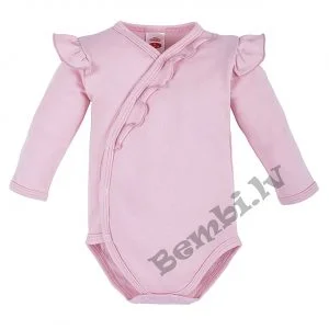 Zīdaiņu wrap bodijs ar rišiņām Rose Bonica