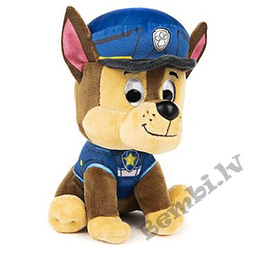 PAW PATROL Movie mīkstā rotaļlieta Chase, 15 cm
