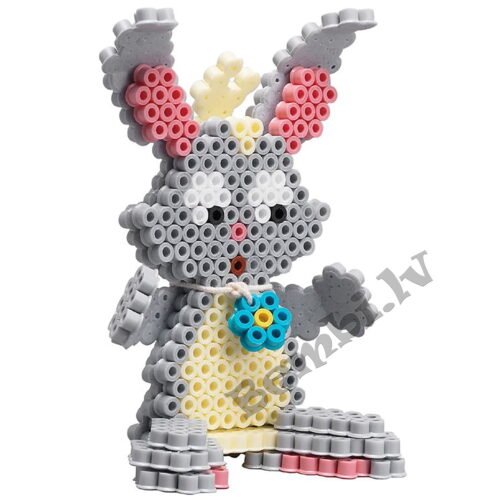 HAMA gludināmās pērlītes 3D Fox& Rabbit - Image 2