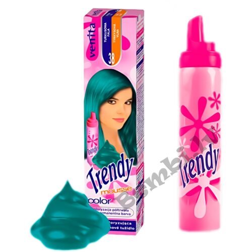 Tonējošās matu putas Color Trendy mousse Venita - Image 9