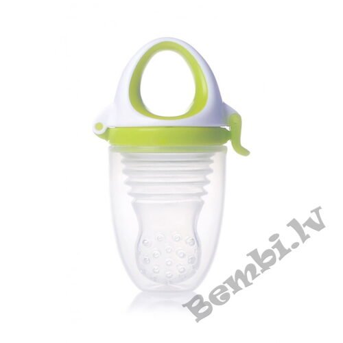 KIDSME FOOD FEEDER PLUS BĒRNA ĒDINĀŠANAS IERĪCE NO 6 MĒN, LIME 