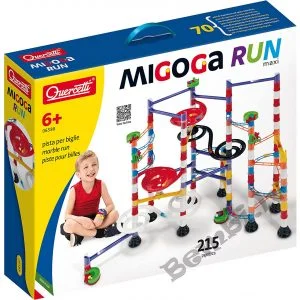 Quercetti Migoga RUN maxi, bumbiņu trase 215 gab. 6588