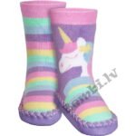 Neslīdošas zeķes bērniem UNICORN Playshoes
