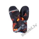 LENNE sniega cimdi dūraiņi ar vilnas oderi SNOW 22175A 4560 (0;1;2;3 izm)