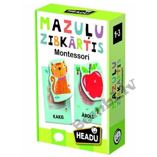 HEADU Montessori mazuļu zibkārtis