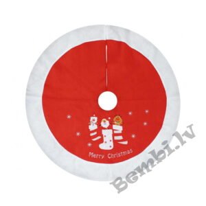 Sarkans eglītes paklājiņš, izmērs 80 cm