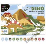 Glezna pēc cipariem Kidea Dinosaurs