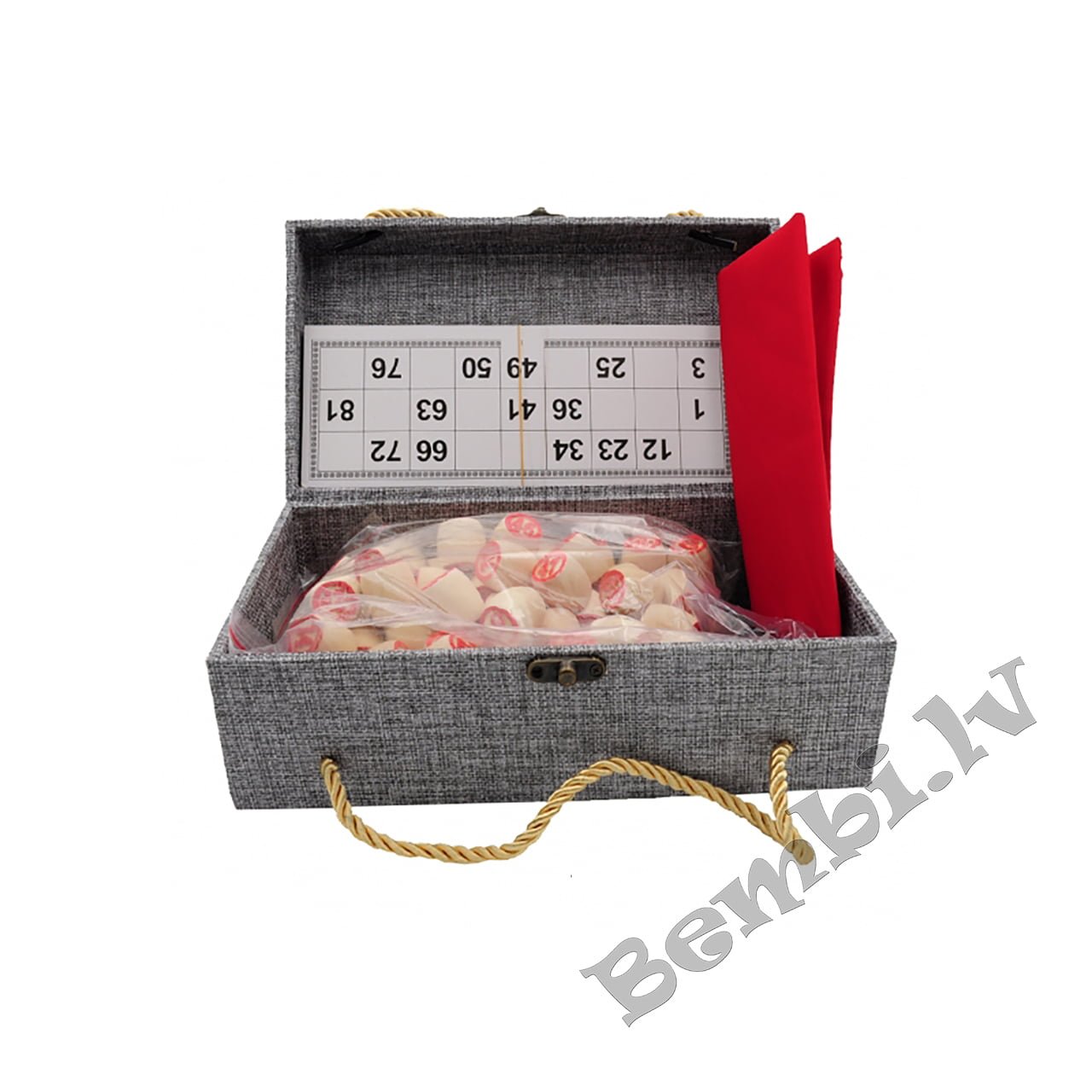 Spēle "Muciņu loto" pelēkā kastē