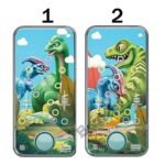 Ūdens spēle - uzmet riņķīšus Dino 2