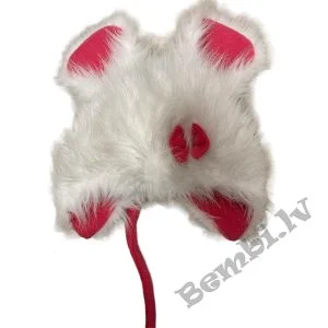 Peles cepure ar asti