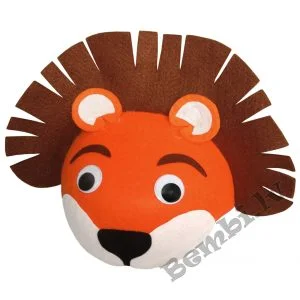 Lauvas cepure/maska filca